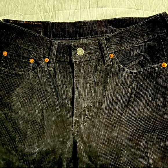 Levi’s 514 black Corduroy jeans - Picture 3 of 9